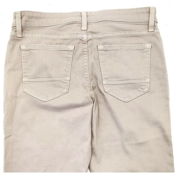 Tag Elemental Amber Women's 9" Rise Capri Jeans 29x25 Tan Beige Pants - Picture 3 of 5